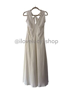 DOEN Mazarin Dress Portia Dot Silk Blend Polka Dot Dress Size Small NWT Sold Out